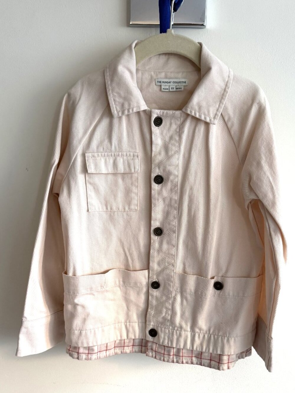 Sunday Collective Girls 6Y Button Down Jacket